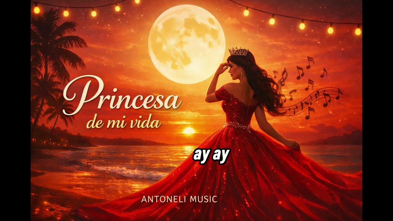 Princesa  de mi vida. Una bachata con  mucha  pasión. ❤️