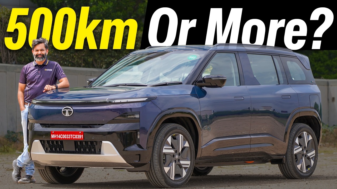 Tata Sierra EV AWD Range Test w/ First Drive Review