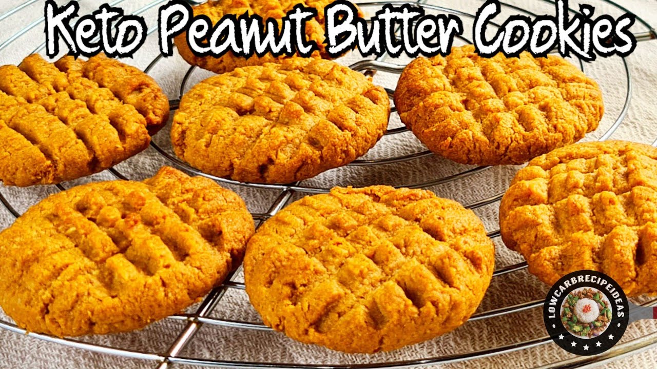 HOW TO MAKE KETO PEANUT BUTTER COOKIES (4 RECIPES) : COCONUT FLOUR, ALMOND FLOUR, FLOURLESS & VEGAN