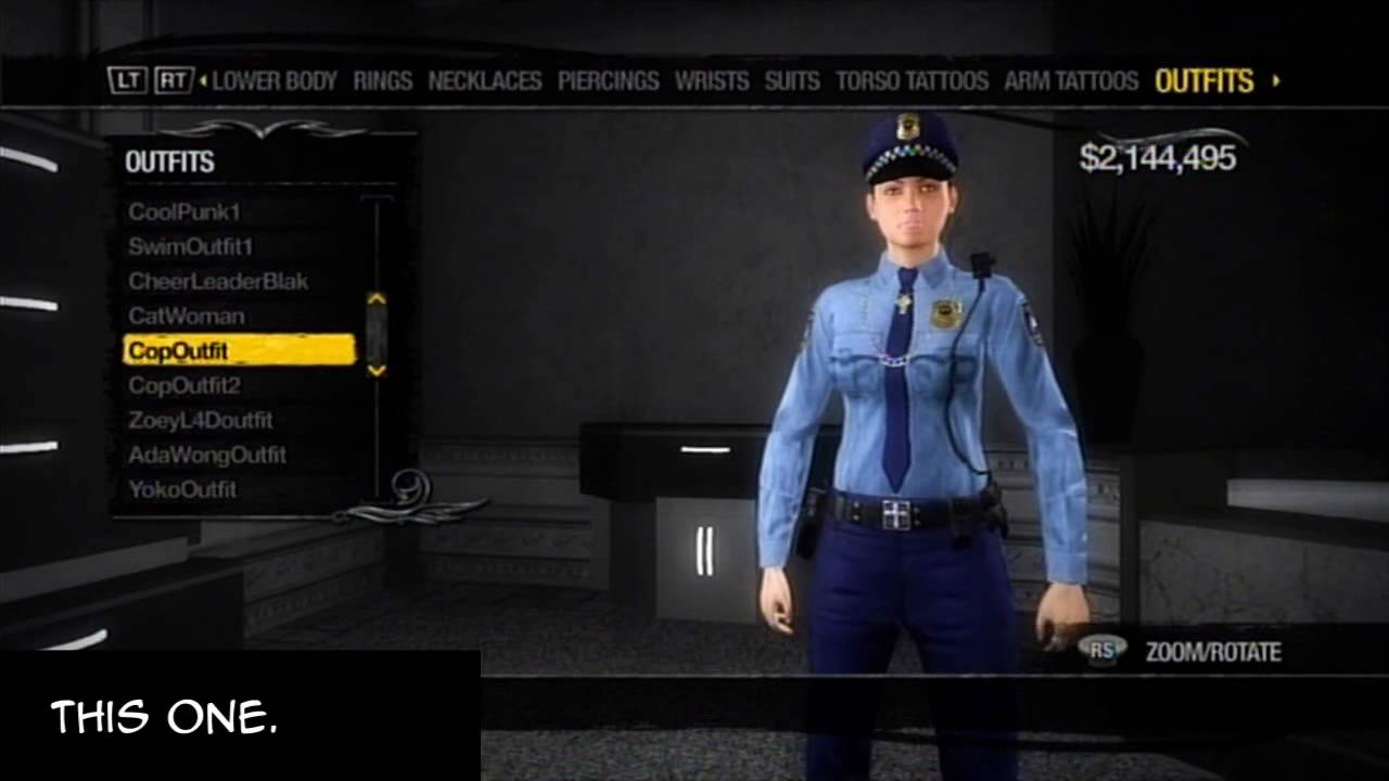 Saints Row 2 - Cop Outfit Glitch Tutorial Part 2 of 2