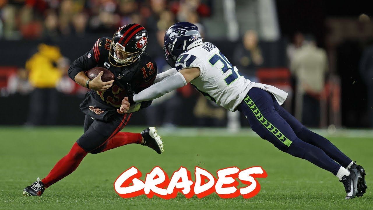 49ers 3, Seattle Seahawks 13: Grades
