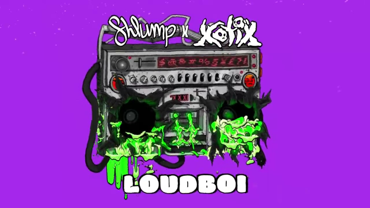 Shlump, Xotix feat. King Lung - Loudboi [OFFICIAL VISUALIZER]