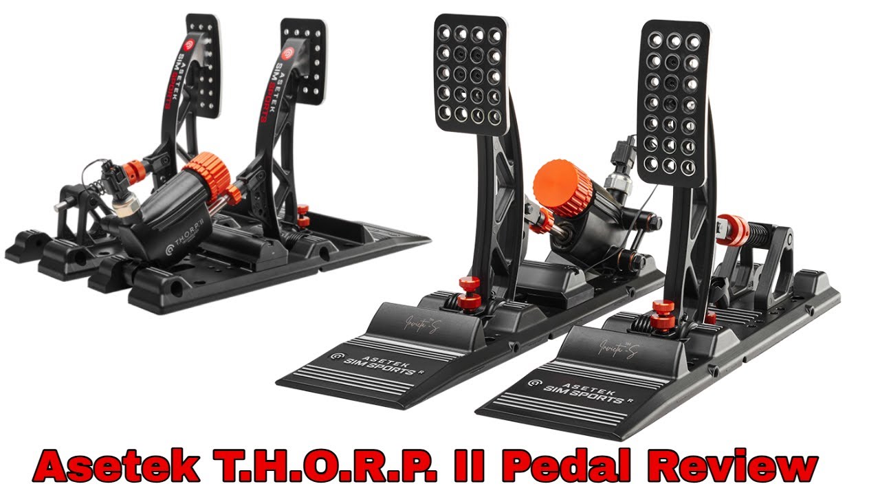 Asetek Invicta T.H.O.R.P. II Pedals A-Z Review - Was bietet das Nachfolgermodell für Enthusiasten?