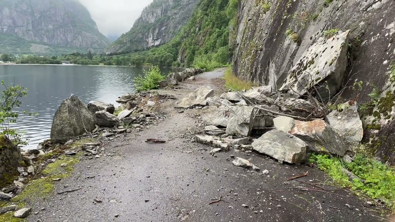 Bergen - Oslo -pyöräretki, 1. päivä 23.7.2022