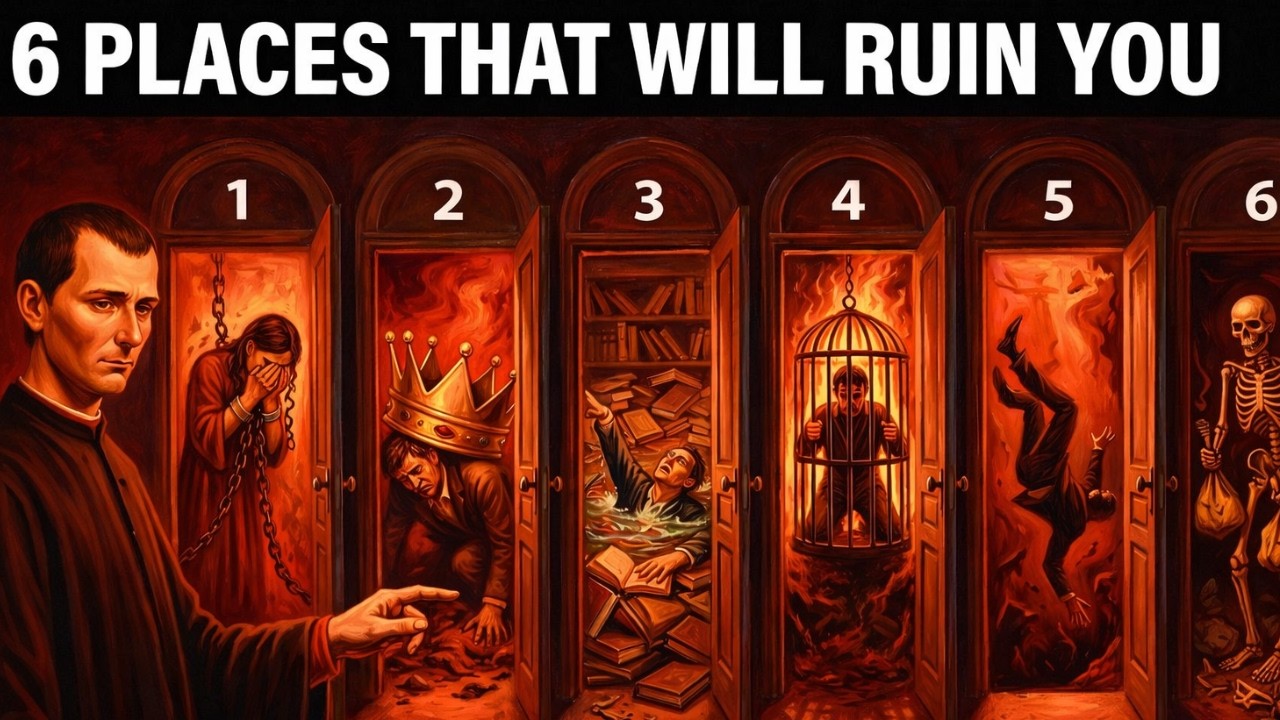 6 Places That Will RUIN You — Machiavelli's Warning