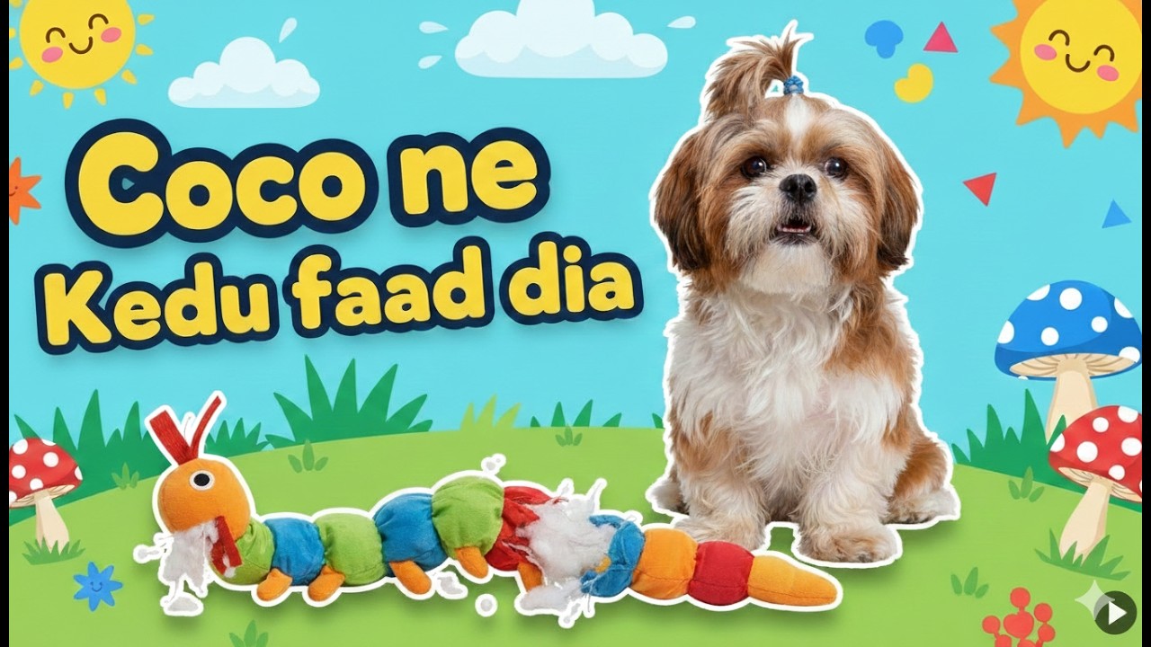 Coco ne keedu faad dia | Life with a Shihtzu