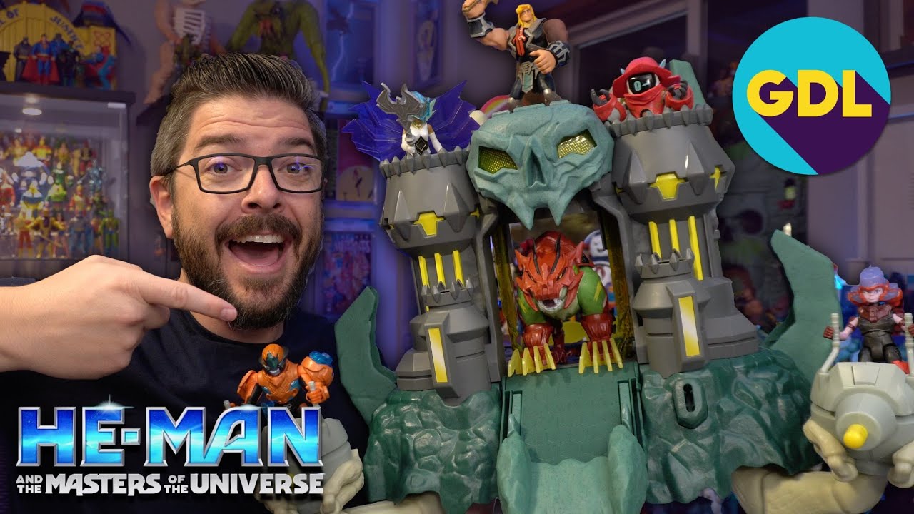 MOTU CGI Castle Grayskull Playset огромный, НО маленький