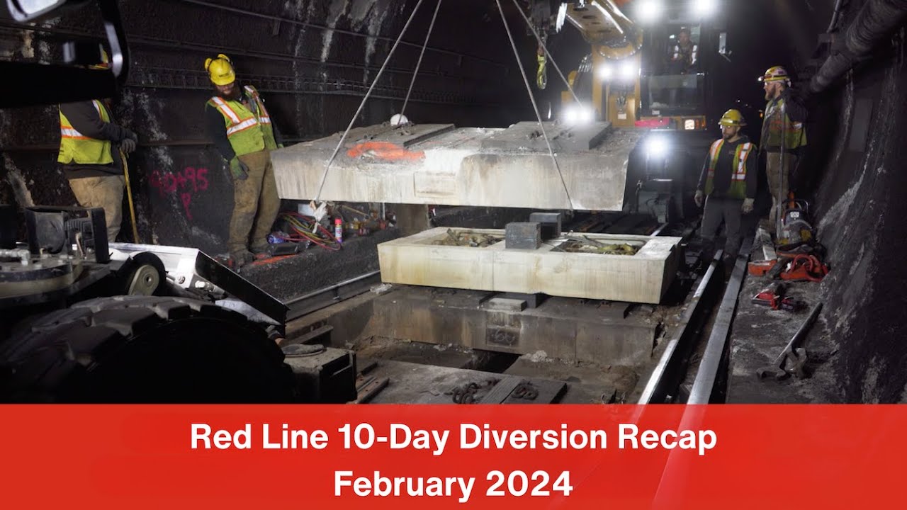 Red Line 10-Day Diversion Recap - February 5-14, 2024