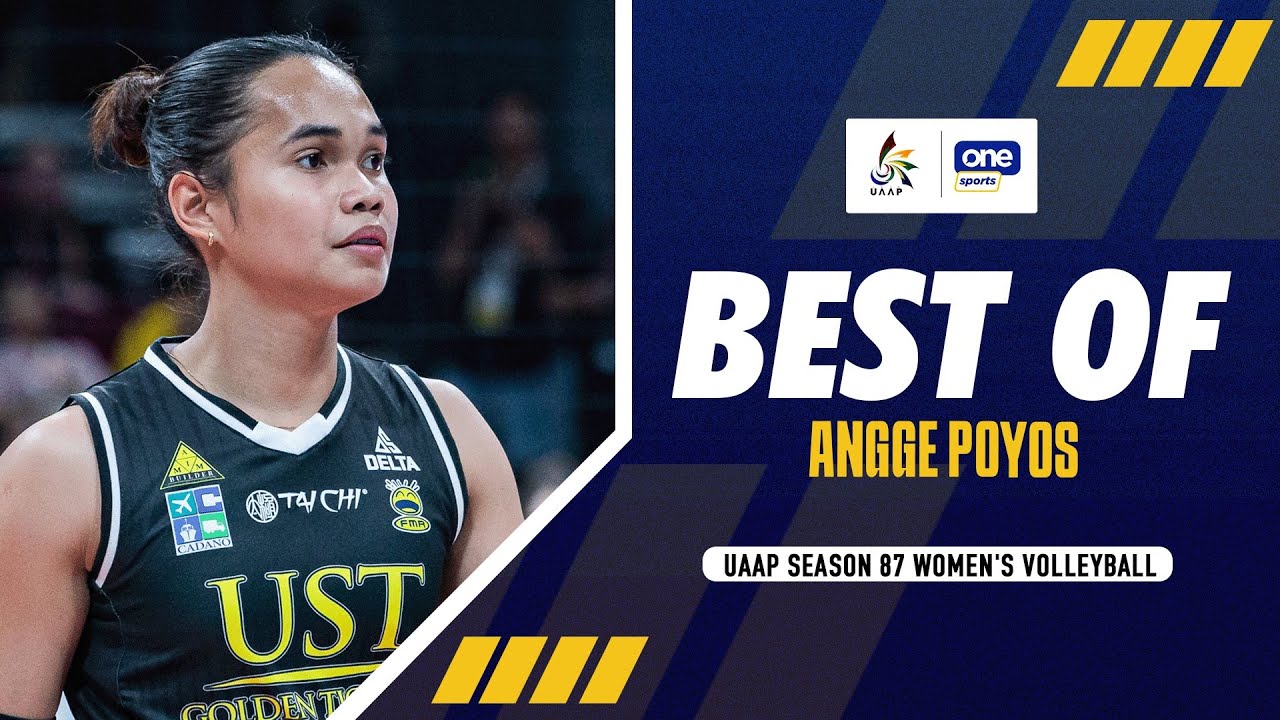 BEST OF ANGGE POYOS | UAAP SEASON 87 WOMEN'S VOLLEYBALL