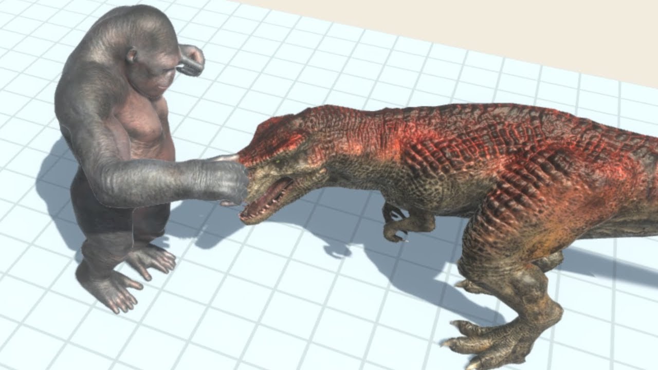 REMASTERED GORO THE GIANT DEATH RUN - Animal Revolt Battle Simulator