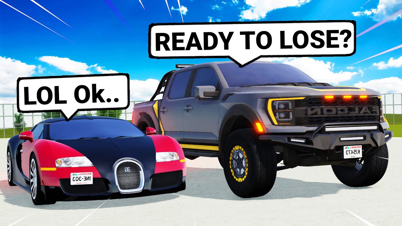 My Friend Says His TRUCK Can Beat My BUGATTI.. LOL!  (Greenville RP)