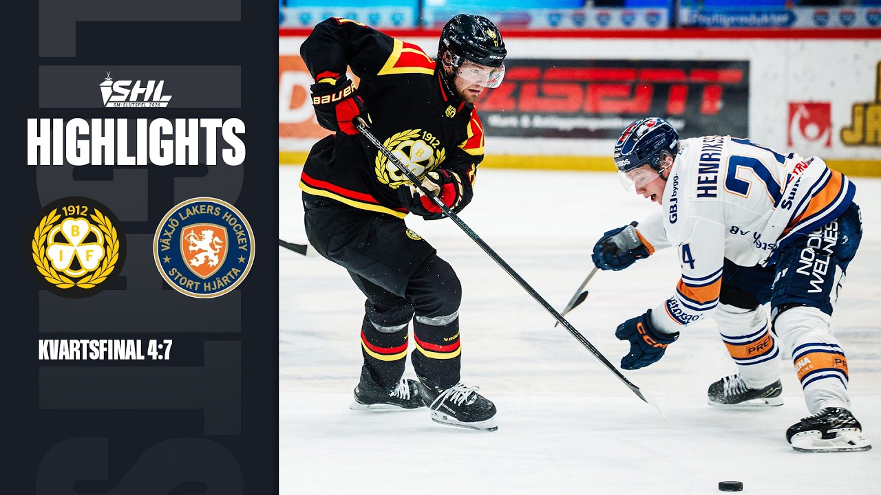Bryn&auml;s vs V&auml;xj&ouml; | 30 mars 2026 | Highlights