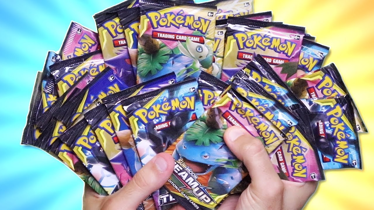 Opening ALL 36 Boosters of a Pokemon Team Up Booster Box!
