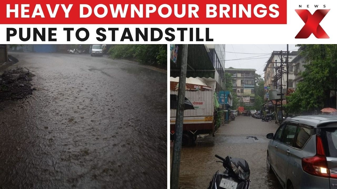 Pune Rains: Paud Road Waterlogged As Heavy Downpour Disrupts Traffic, Daily Life | Latest News
