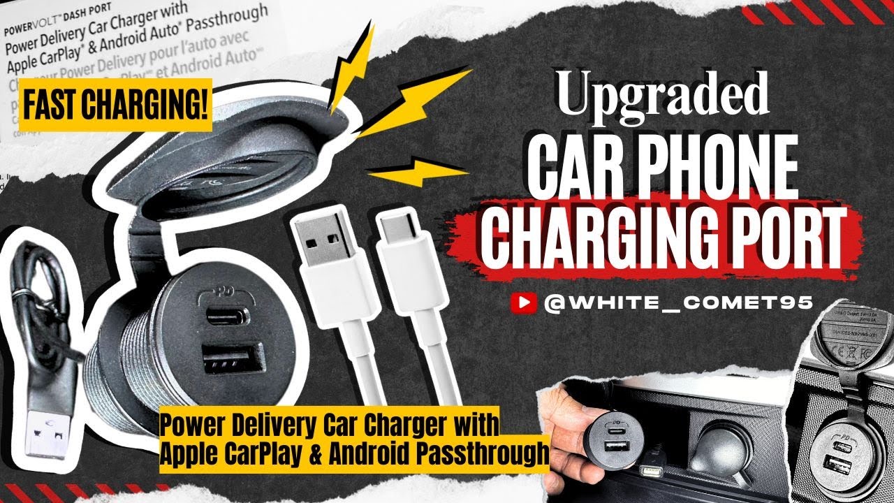 How To Upgrade Your Phone Charging Port In Your Car