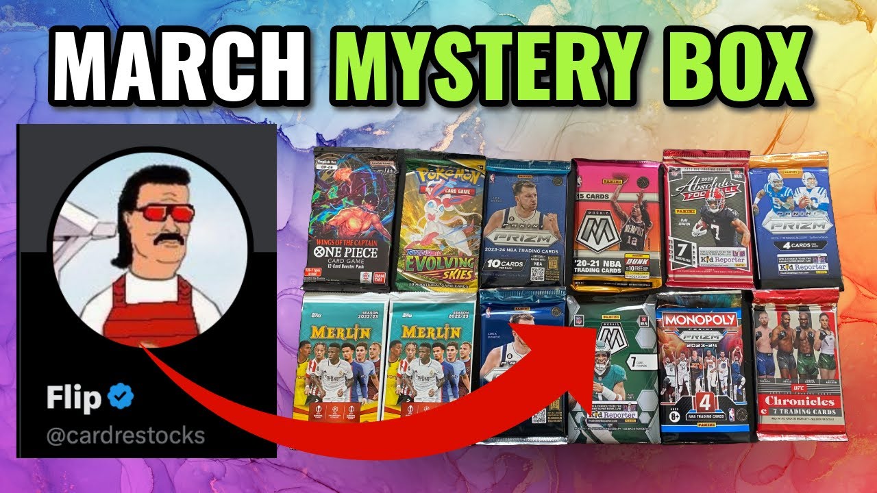 MARCH MYSTERY RAK BOX COURTESY OF @CARDRESTOCKS ON TWITTER!! AWESOME PACKS!