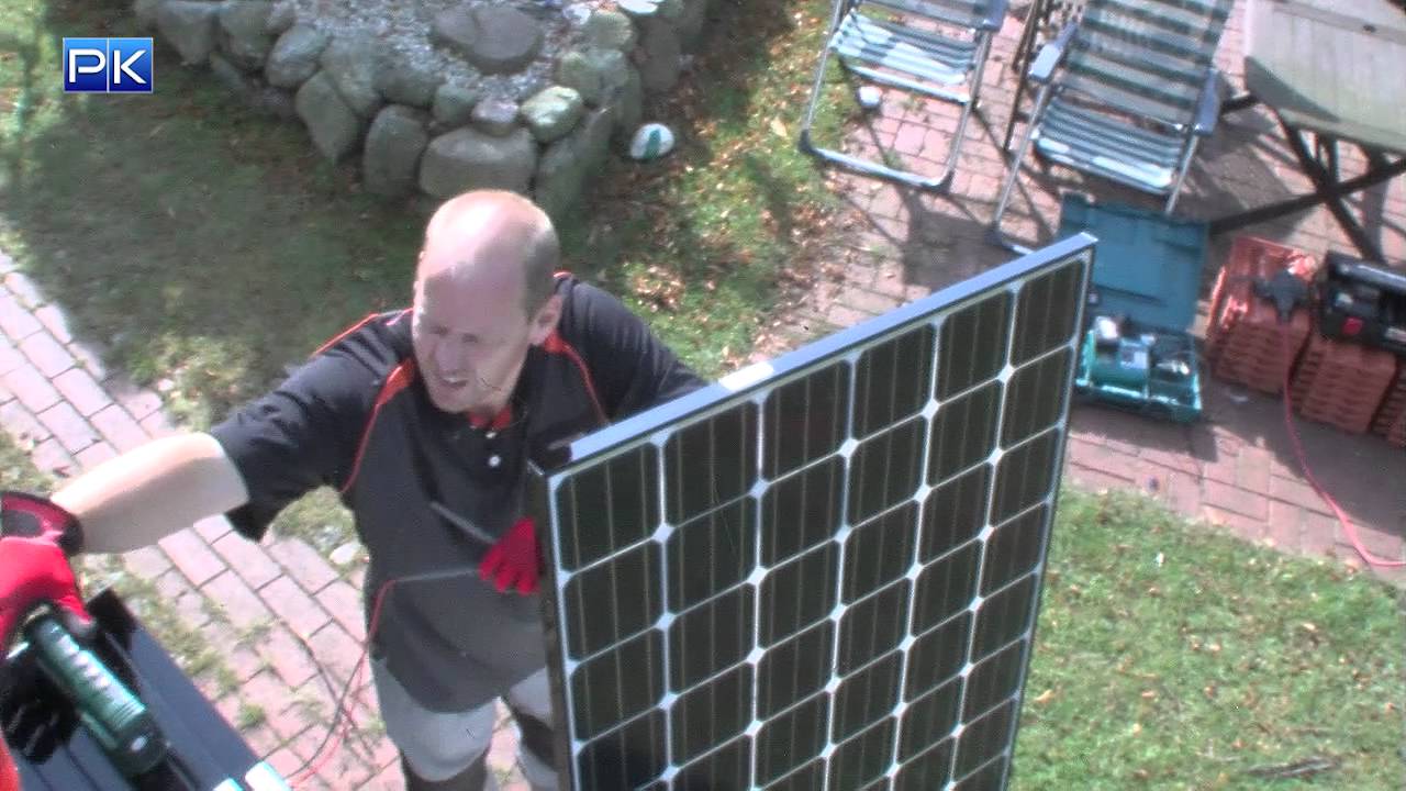 Installation einer Solaranlage mit Selbstverbrauch