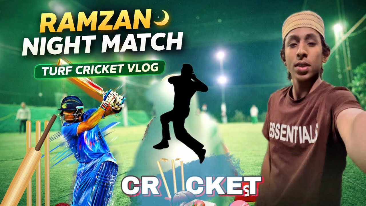 Ramzan Vlog turf🏏🏏#ramadan #vlog #2026 #sabirvlogs 