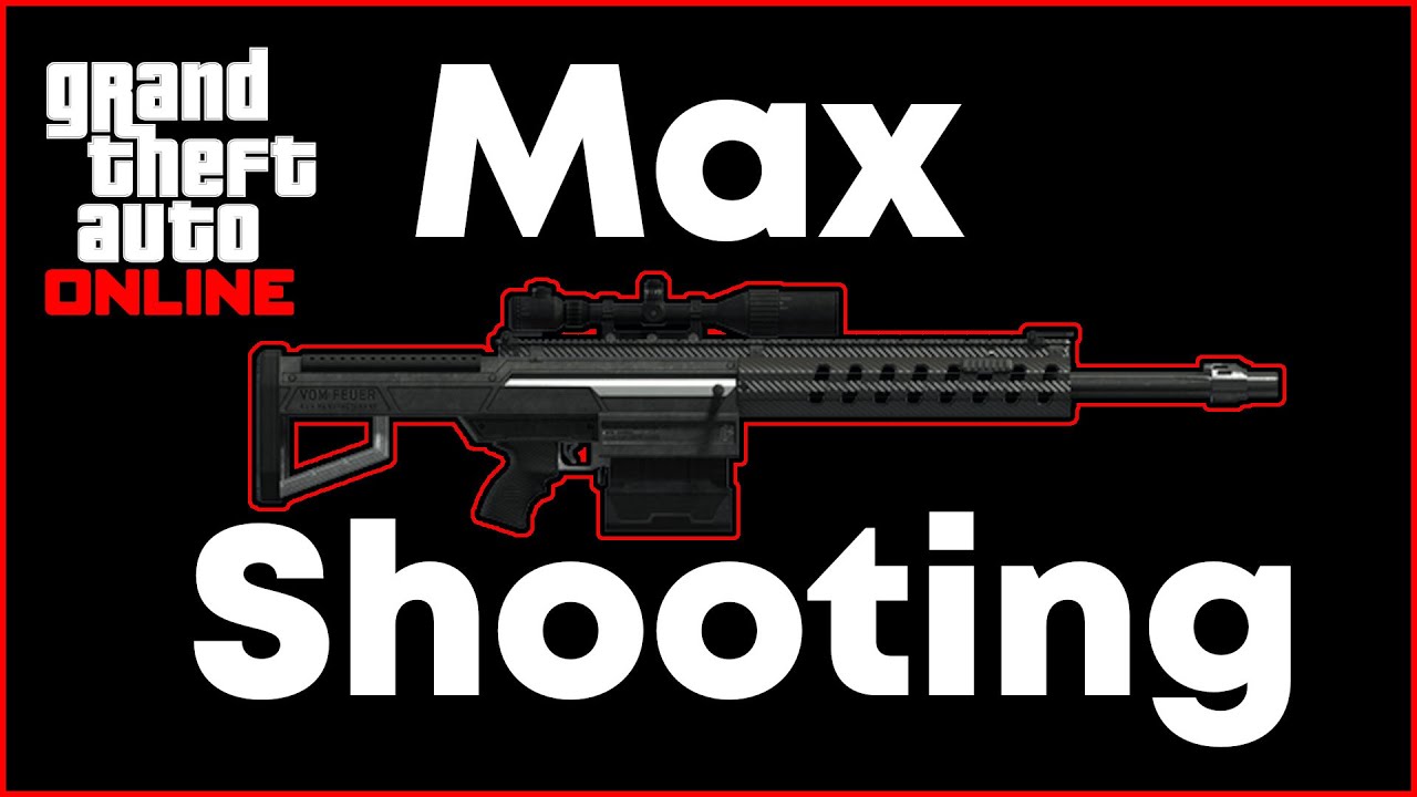 GTA ONLINE | Fastest Way To Max Your Shooting Skill (Online Tips & Tricks) 