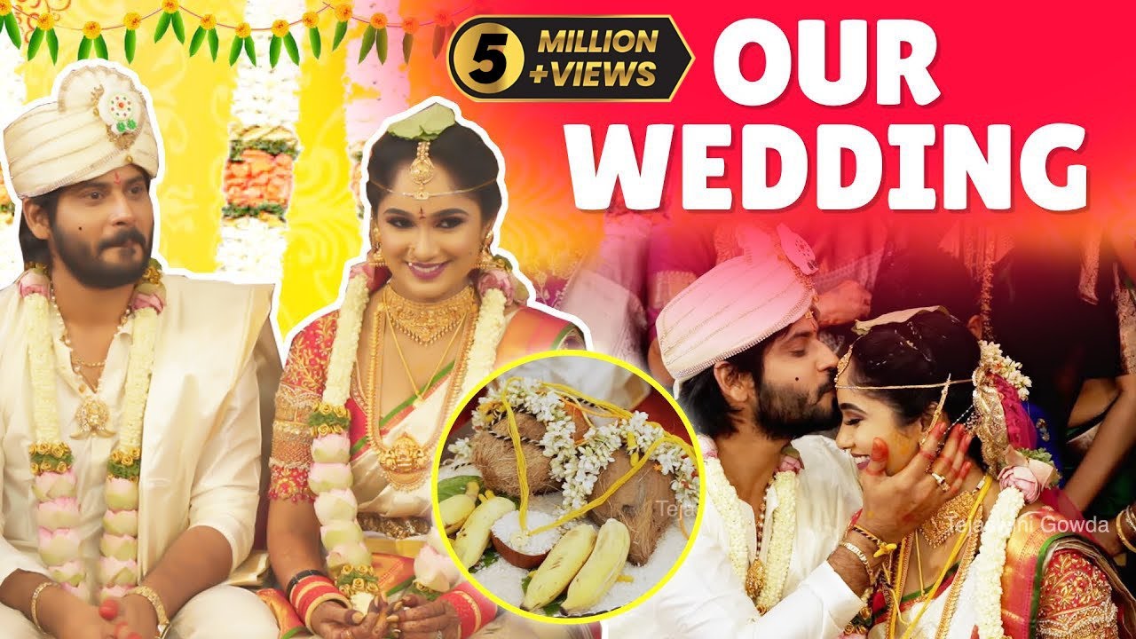 Our Wedding Day | Tejaswini Gowda ❤️ Amardeep