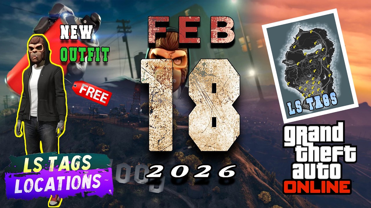 LS Tags Locations [February 18th] GTA Online 2026!!!