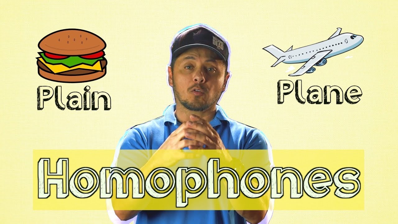 Homophones. Palabras que suenan pero difiere el significado