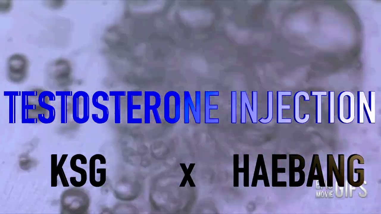 4.TESTOSTERON INJECTION /w HAEBANG  [PROD. KING SOUTH G]]
