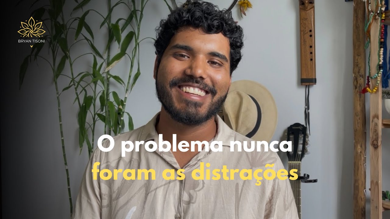 Distração não é falta de foco. É excesso de ruído interno