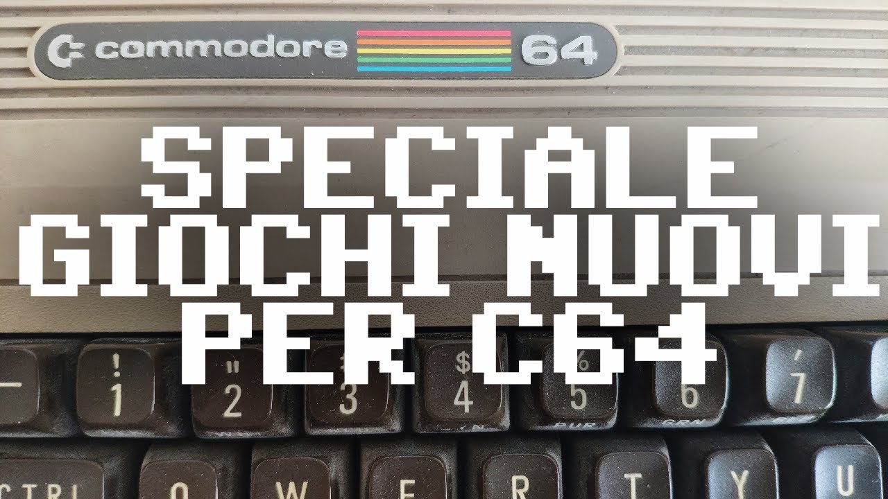 Speciale giochi NUOVI per Commodore 64