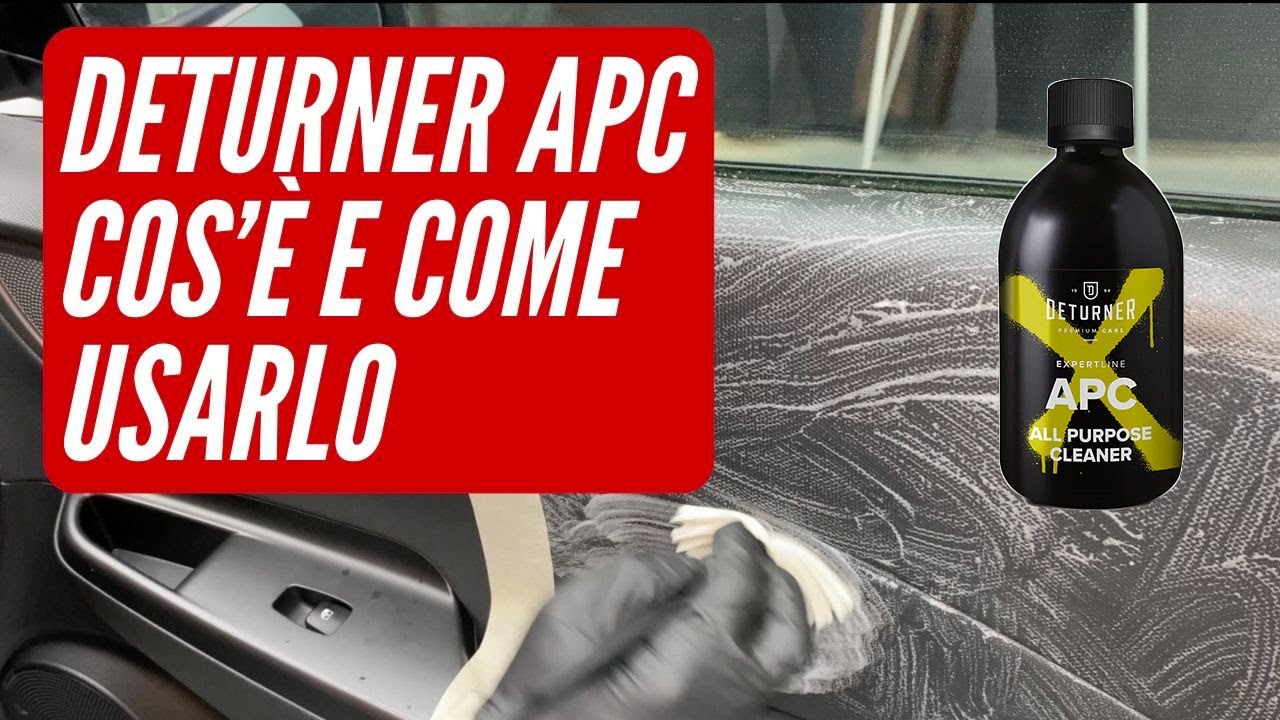 Conosciamo meglio il Deturner APC Xpert Line - Detergente Multi Superficie