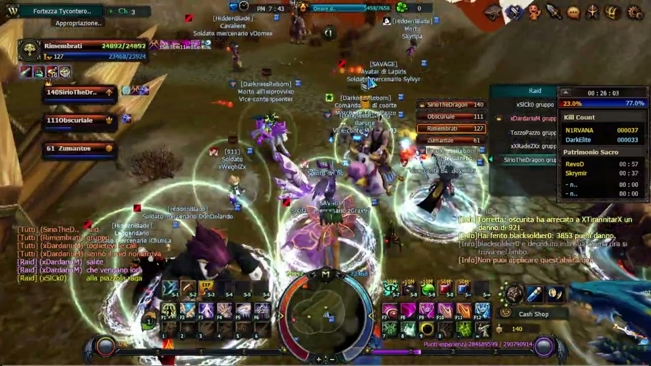 4Story - War Sacra N1RVANA VS DarkElite