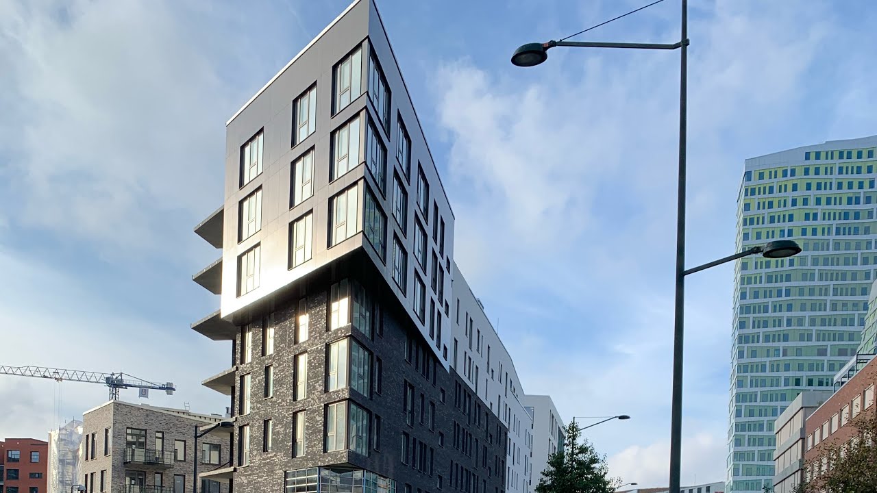 Hyllie in Malmö a district under construction⚒