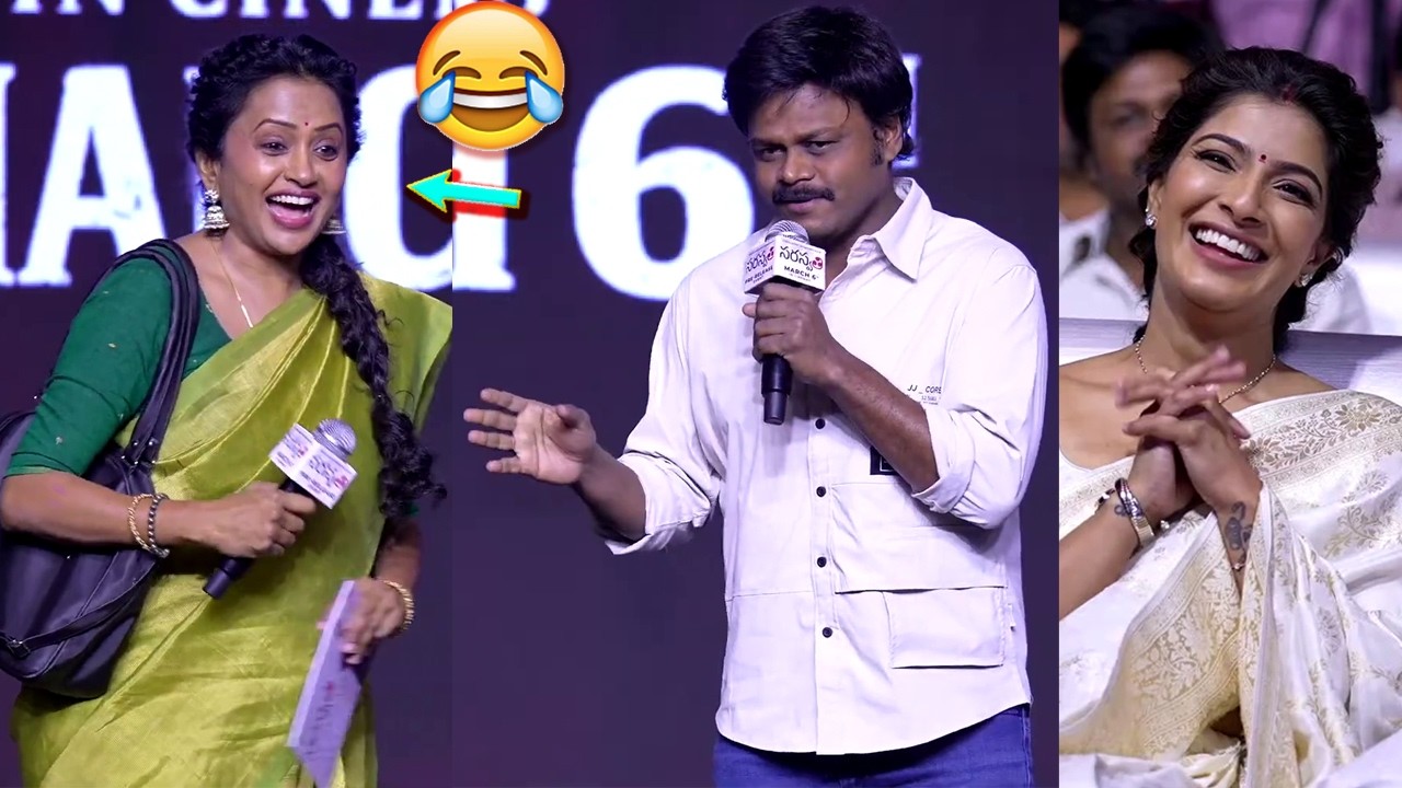 Actor Sapthagiri Hilarious Speech at Saraswathi Movie Pre Release Event|Varalakshmi Sarath Kumar
