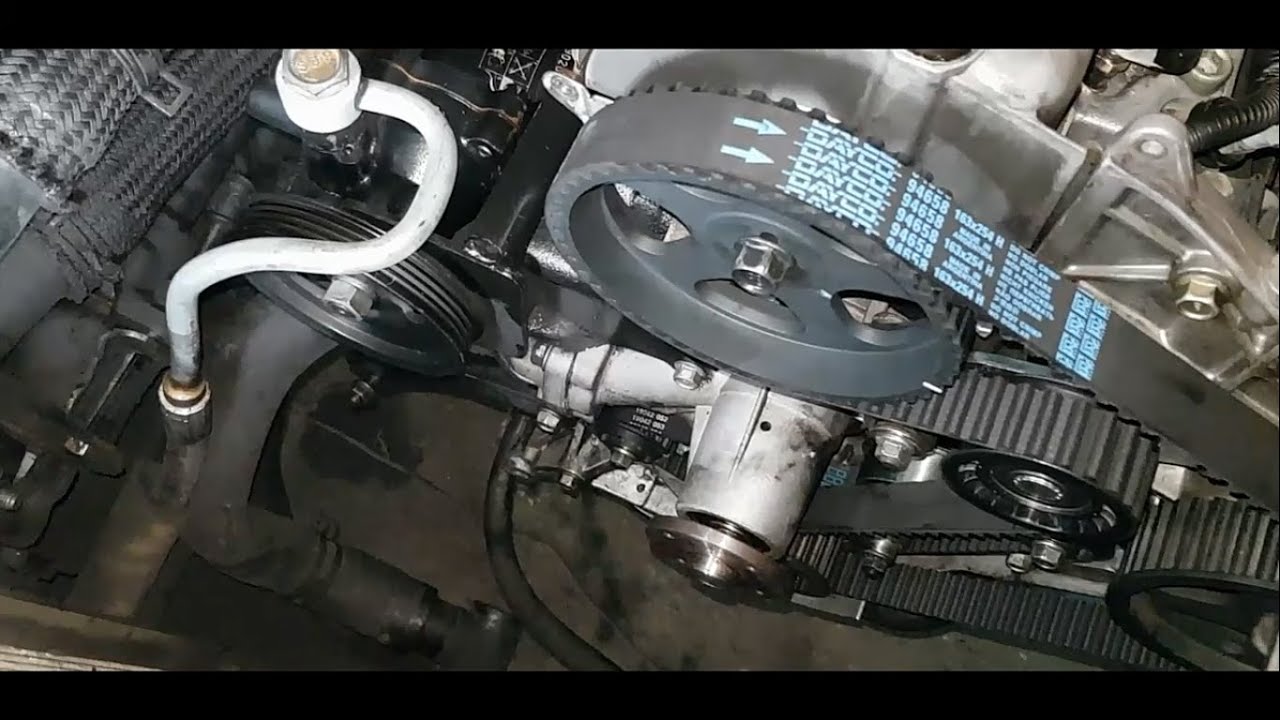 Revisão e troca das correias do motor da Hr 2.5 8v TCi D4BH 97cv 2008