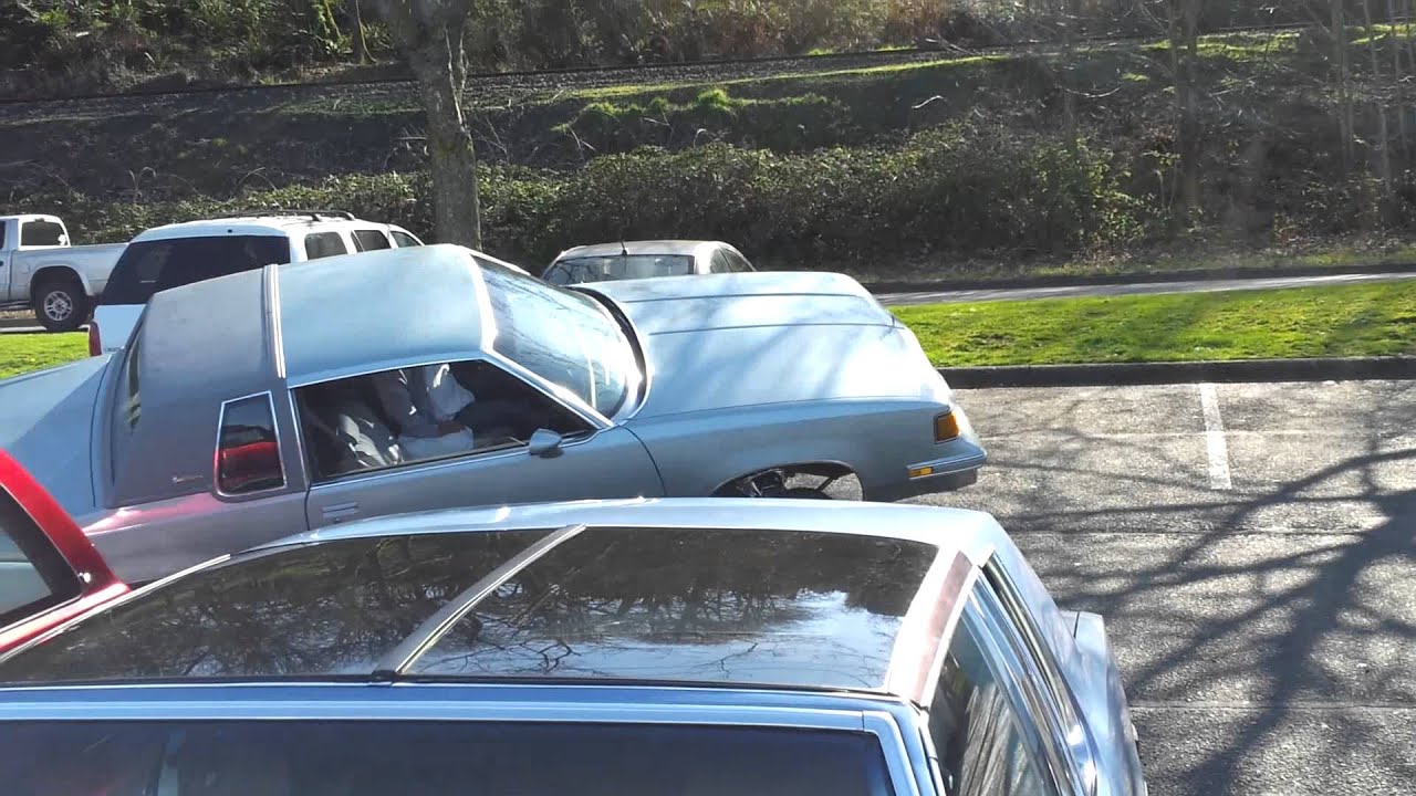 Cutlass supreme on air bags