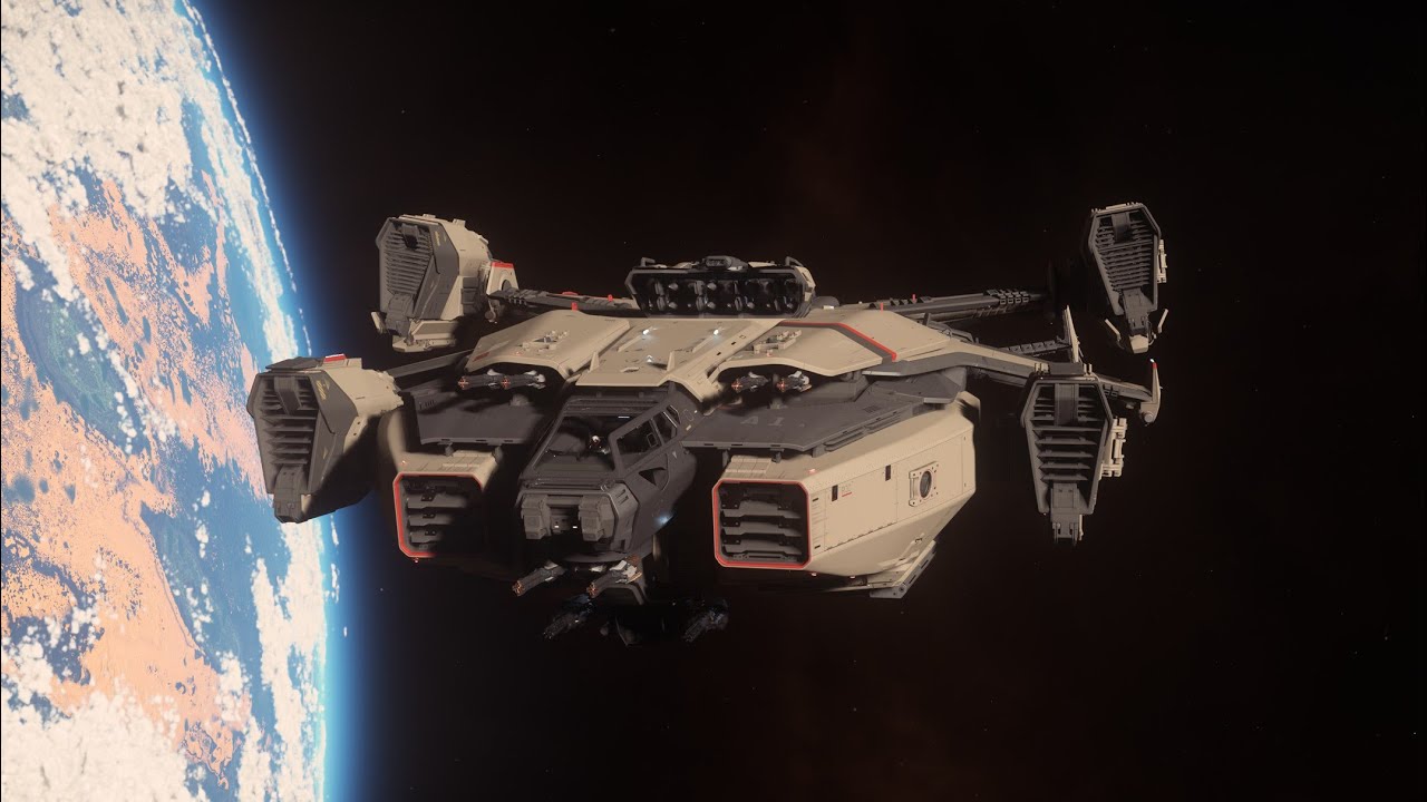 Tactical Strike Anvil Asgard Vs Corsair and Caterpillar (M5 cannons)(Star Citizen 4.3.1)