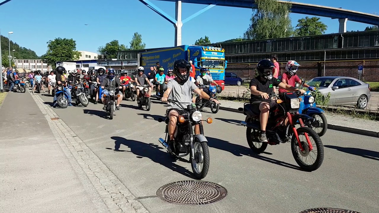 Simson Treffen Suhl 2018 / Große Ausfahrt