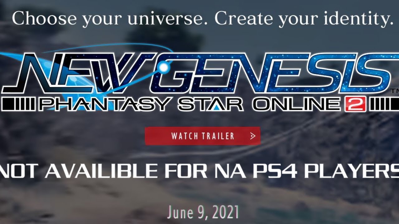 PSO2 New Genesis out June 9th, 2021 [Not Available for NA PS4 Players]