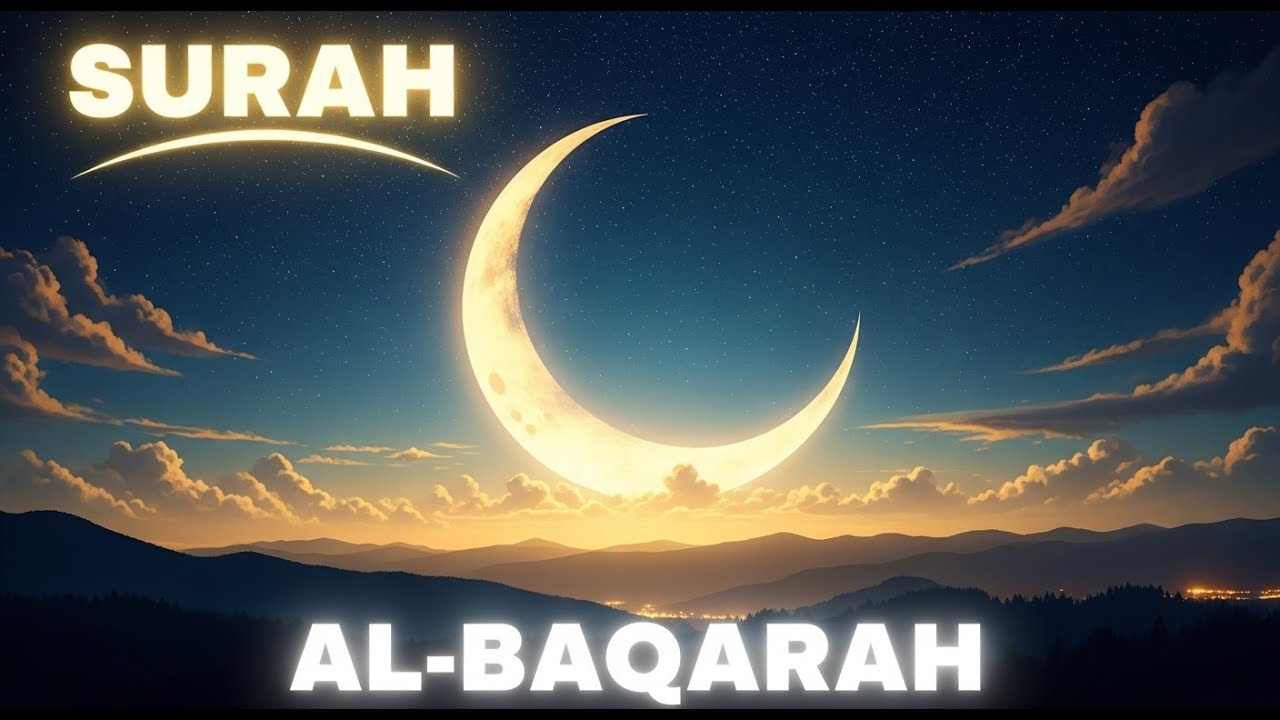 Beautiful Surah Al-Baqarah Recitation by Al Nouri | Relaxing Quran Soundscape in English
