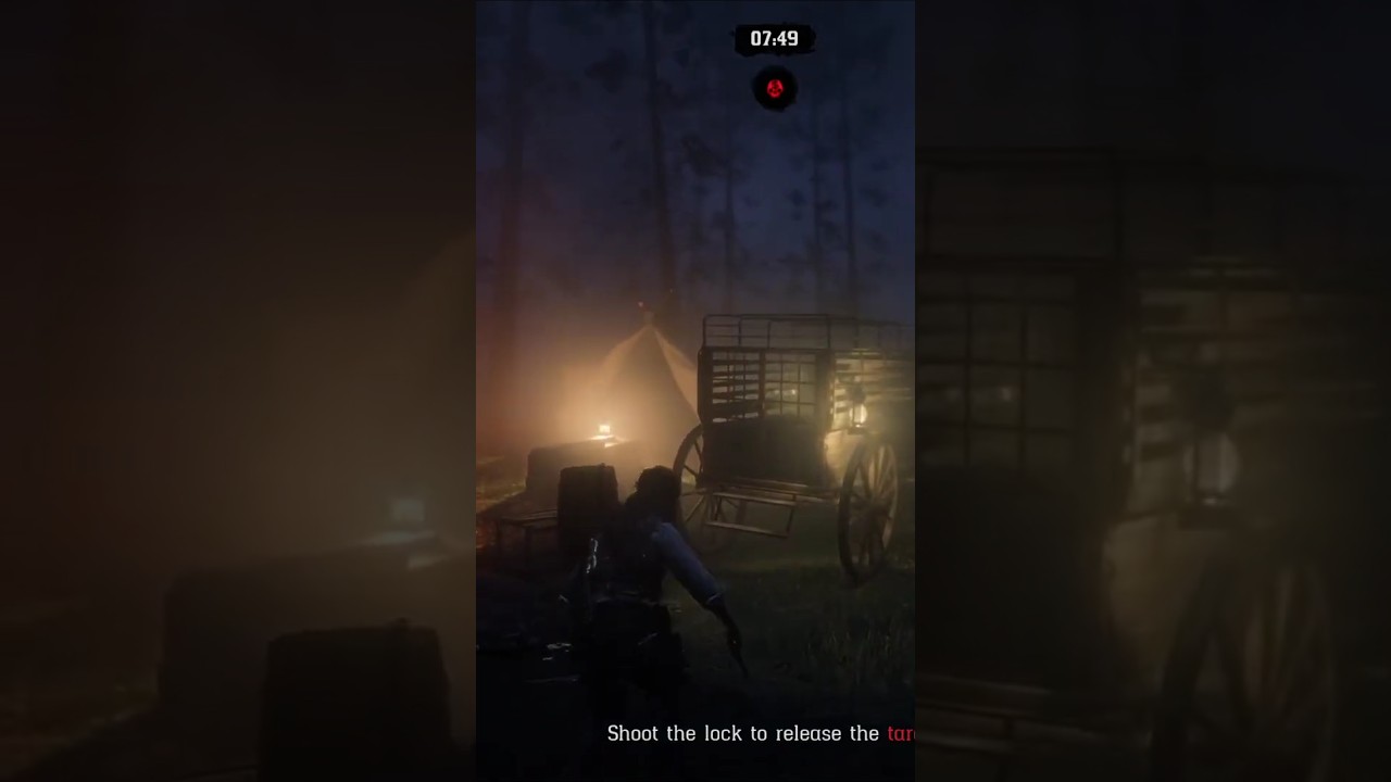 Spooky Bandit Campsite in Red Dead Online 