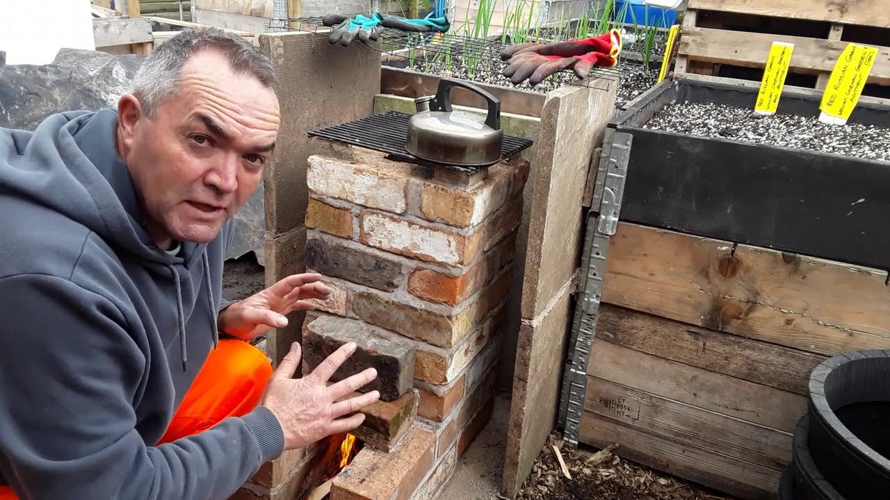 We Light Up The New Rocket Stove & We Find Lots Of Things To Change