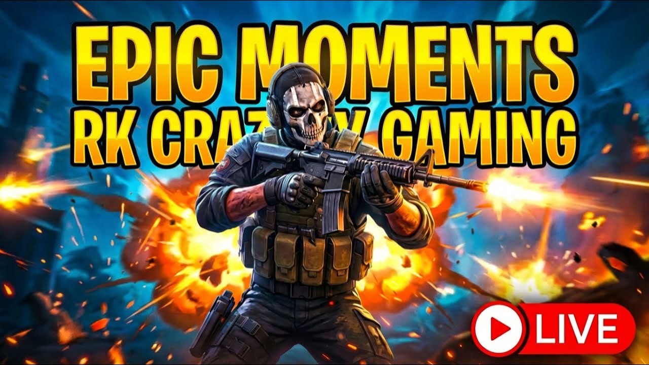 Live streaming of RK CRAZY GAMING
