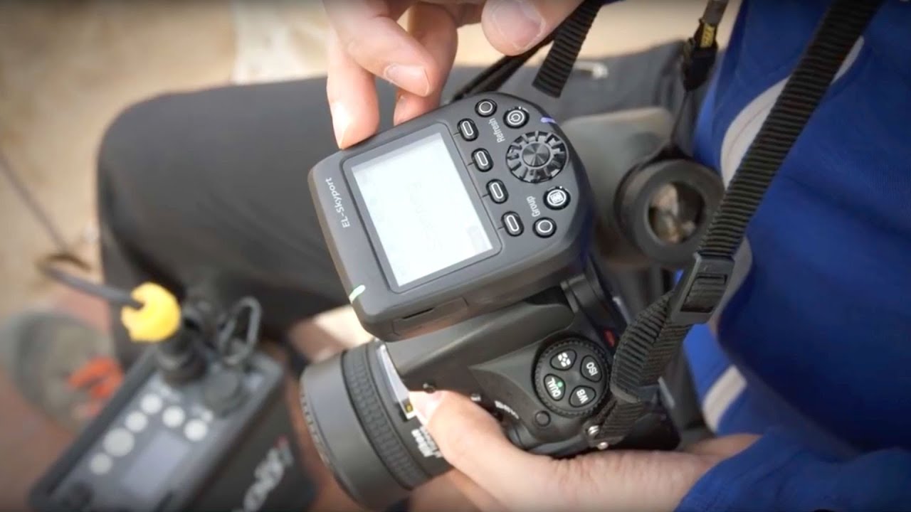 Michael Clark Tests Out Hi-Sync with Elinchrom Skyport HS