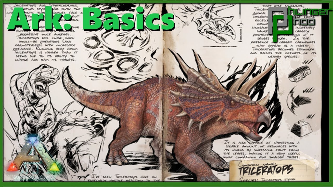 Ark Basic Trike - Triceratops - EVERYTHING YOU NEED TO KNOW!