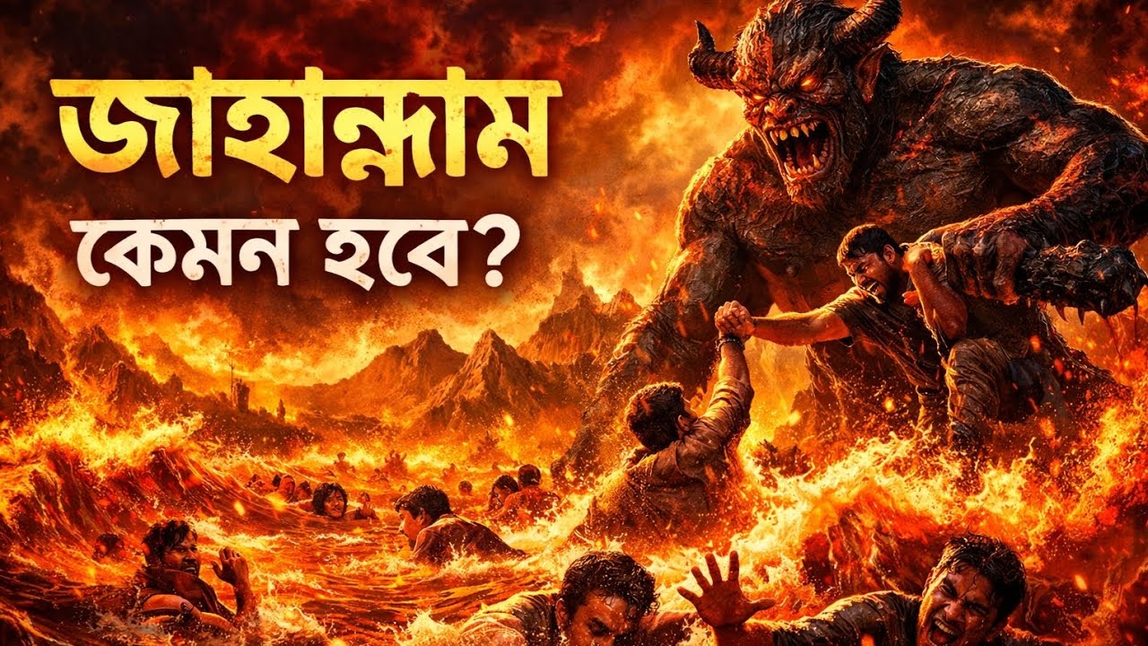 👉 জাহান্নাম কেমন হবে 🤔 ভয়ঙ্কর বর্ণনা কোরআন হাদিস থেকে 😱What will hell be like? #islamicvideo #রোজা 