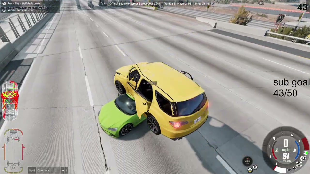 exploring beamng drive for the first time!