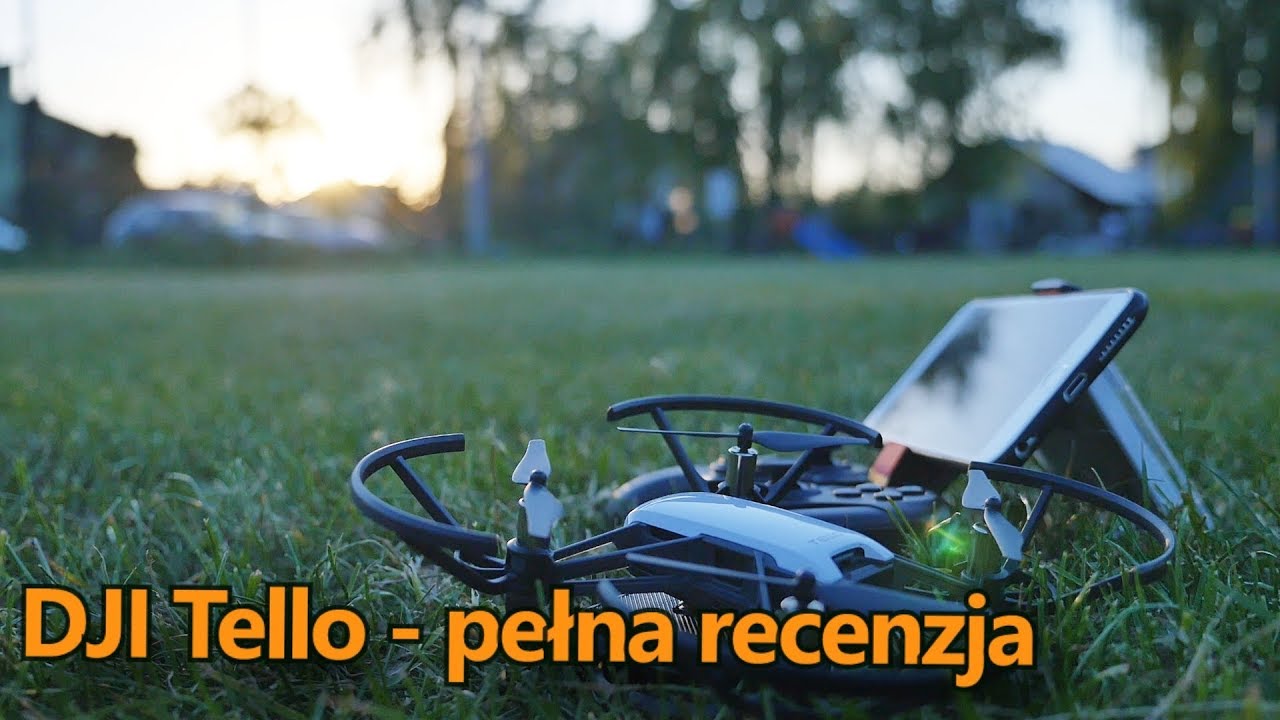 DJI Tello &ndash; fenomenalny dron dla początkujących ( + kontroler)