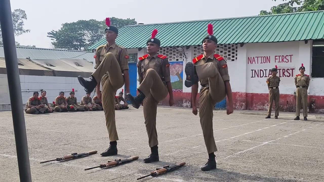 RDC Selection for  Guard of Honour ( Boy Cadets) at IUC Dehradun Group