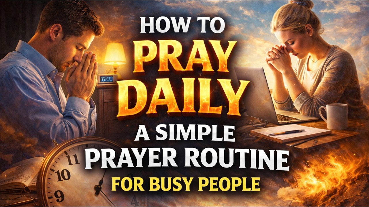 How to Pray Daily: A Simple Prayer Routine for Busy People