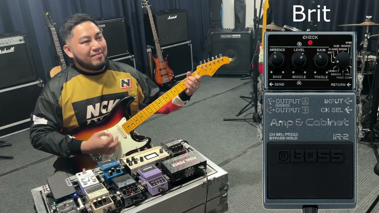 BOSS IR-2 Amp Short Demo - Mikko Music